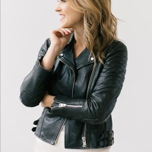 All Saints Moto Leather Jacket